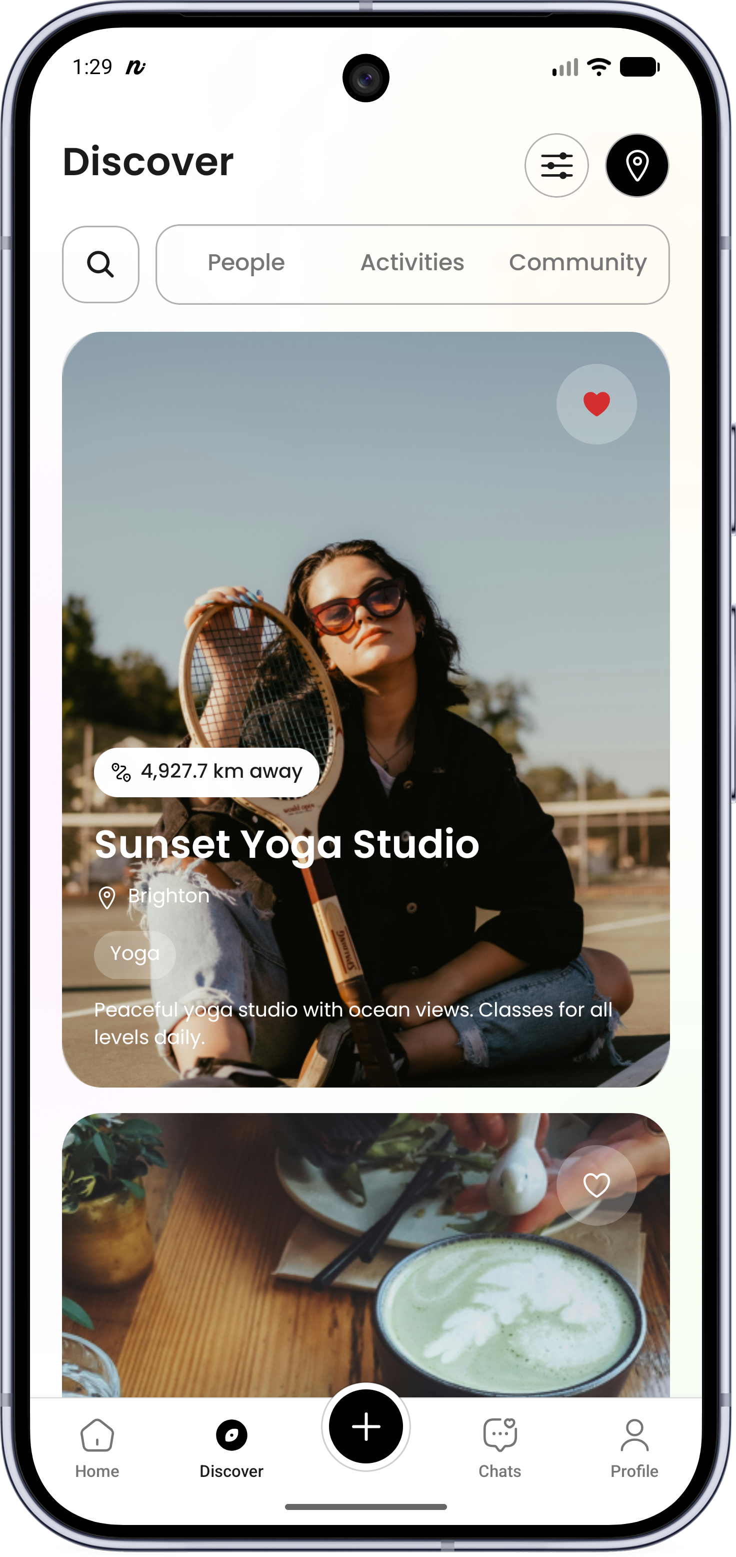 mobile screen